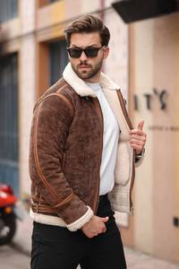Abrigo para Hombre OEM con Capucha y Bolsillos con Cremallera, Grueso, Impermeable, Transpirable, Acolchado, Informal, de Manga Larga para Otoño e Invierno - Product Image 2