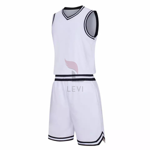 High Quality Breathable Basketball Wear Uniform <b>Heat</b>-Transfer Printing 100% Polyester Fabric Customized Team Wear Wholesale - Product Image 2
