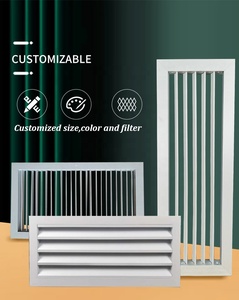 <span class=keywords><strong>Grille</strong></span> d'aération murale en alliage d'aluminium, étanche, <span class=keywords><strong>grille</strong></span> d'aération carrée, <span class=keywords><strong>grille</strong></span> étanche - Product Image 5