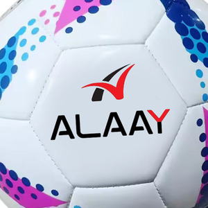 Alaay Balón de fútbol profesional PU cuero Color personalizado Size5 máquina cosida inflable profesional al por mayor - Product Image 2