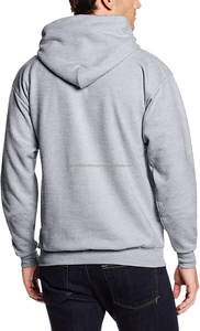 Sweat à capuche unisexe élégant pour l'hiver, mode masculine, en molleton de coton doux, motif uni, prix de gros - Product Image 2