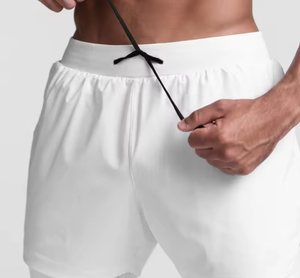 2026 Men's Beach Shorts Solid Waterproof Summer Swim Trunks Swimwear Swimsuit Bathing <b>Boxer</b> Brief for Surfing - Product Image 5