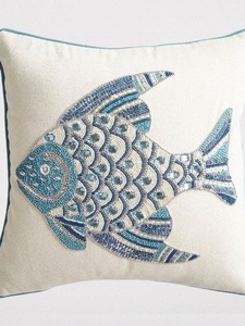 Home Decor Handmade Unique Stylish Sofa Pillow <b>Cushion</b> <b>Cover</b> Sizes Customized 16 X 16 Inches at Affordable Price - Product Image 5