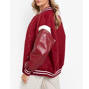 Veste universitaire décontractée pour femme, style streetwear, ample, respirante, pour l'extérieur, par Isha Industry - Product Image 6