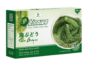 Dehydrated Sea Grapes Vmax 200g Bag of 10 Packs 100% Pure Natural High Quality Nutritional <b>Seaweed</b> Snack From Vietnam - Product Image 3