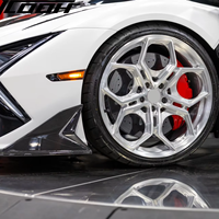 ICOOH Cakram Rem Depan Karbon Keramik CCB Kelas Balap Spesifikasi OE 410*38MM untuk Lamborghini Revuelto LB744 2024