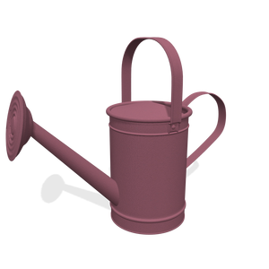 Lata de agua redonda de hierro, revestimiento en polvo de Color gris mate para herramientas de jardín, vivero de plantas con estas elegantes regaderas - Product Image 6