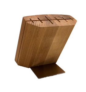 Nouvelle arrivée de haute qualité cuisine en bois massif fort magnétique couteau stockage protecteur bloc support à un coût abordable - Product Image 6