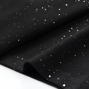 High Quality Men <b>Rhinestone</b> T Shirt Stylish Casual <b>Top</b> Comfortable Short Sleeve Summer Wear - Product Image 4