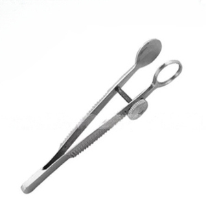 คีมจับก้อนไขมันตาคุณภาพสูง Nawaz Surgical Co. ขนาด 20 มม. สำหรับจักษุแพทย์ ทำจากเหล็กกล้าไร้สนิม ได้รับมาตรฐาน CE - Product Image 1