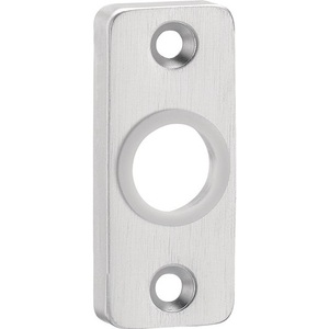 Rosace en aluminium F1 de 8 mm d'épaisseur pour poignée à levier 3302/0000, ronde et carrée, avec distributeur et support de clips EDI - Product Image 1