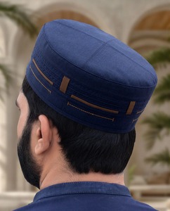 หมวกกันน้ำแบบมีสไตล์สำหรับโอกาสทางศาสนาอิสลาม นมาซ ผ้าเนื้อนุ่มระบายอากาศได้ดีเพื่อความสบายของผู้ชาย เหมาะสำหรับเล่นกีฬา กิจกรรมกลางแจ้ง และใช้ในชีวิตประจำวัน - Product Image 4