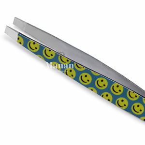 Pinzas de Cejas de Acero Inoxidable con Punta Inclinada de Calidad Premium para una Depilación de Cejas Precisa y Duradera, Herramienta de Belleza - Product Image 2