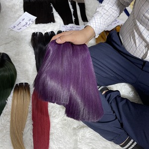 100% paquets de cheveux bruts humains vietnamiens avec fermeture frontale en dentelle HD Vendore Extensions de cheveux vierges alignés sur les cuticules - Product Image 6