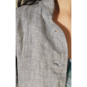 VAARUNI Satin <b>Jacket</b> Breathable Reversible Bomber Varsity Hooded Linen Lining <b>Rhinestone</b> Detail Customizable for Spring Autumn - Product Image 2