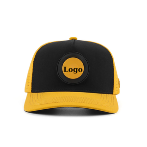 Sombrero de Golf personalizado VN, agujeros cortados con láser, parche de goma de PVC, Logo, cinta interior, Cierre trasero de plástico, impermeable, transpirable, Unisex - Product Image 1
