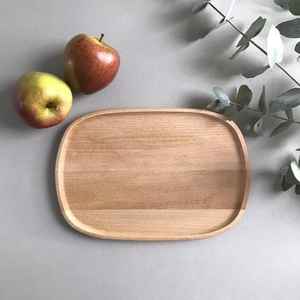 Plato Decorativo de Madera Nuevo, Color Marrón, Platos para Vajilla y Decoración de Servicio, Personalizado - Product Image 3