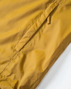 เสื้อโค้ทผู้ชายฮิปฮอปทรงสลิมฟิตแจ็คเก็ตมีฮู้ดสีเหลืองกันลมกันน้ำระบายอากาศได้ดีน้ำหนักเบาออกแบบได้ตามต้องการสำหรับฤดูหนาว - Product Image 5