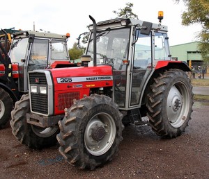Tracteur à roues Massey Ferguson 375 pour moteur 75 CV, moteur à engrenages, 50 000 heures, vente, neuf, d'occasion, excellent état, livraison gratuite - Product Image 3