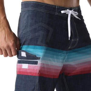 Nouveau Design de mode High Street 100% coton été respirant Shorts sérigraphie hommes personnalisé laine Shorts de bain - Product Image 5