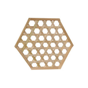 สายรัดไม้ไผ่สานติดผนังเป็นมิตรต่อสิ่งแวดล้อมสไตล์คลาสสิก - Product Image 1