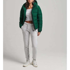 Chaquetas hinchadas de otoño para mujer, abrigos cortos de burbujas, abrigos de plumón para mujer, chaquetas acolchadas de bombardero de invierno personalizadas de talla grande - Product Image 3