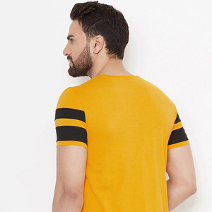 เสื้อยืดผ้าฝ้าย100% เข้ารูปสำหรับผู้ชายปรับแต่งได้สีพื้น-นุ่มและพิมพ์ลายแขนสั้นและครึ่งแขนยาวสำหรับผู้ชาย - Product Image 5