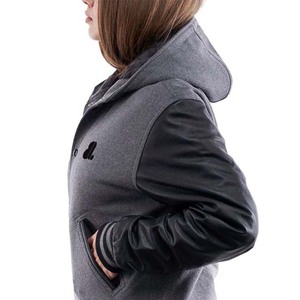Servicio OEM ODM para Minoristas, Chaqueta Universitaria de Manga Larga para Mujer, Uniforme de Béisbol Corto para Mujer, Ropa Urbana, Chaquetas Universitarias para Invierno - Product Image 6