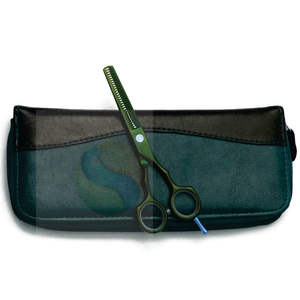 Ciseaux à effiler professionnels pour barbier, ultra-affûtés, en acier inoxydable, ciseaux de salon, design élégant, faible MOQ - Product Image 6