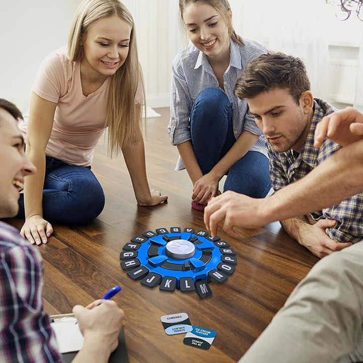 Interactive FastPaced Multi Player Word Game Funny Competitive Family