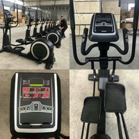 Équipement cardio de haute qualité, elliptique auto-alimenté, meilleur équipement de gym, elliptique statique commercial pour l'entraînement
