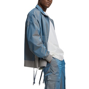 Veste coupe-vent Vêtements de plein air Ensemble de jogging pour hommes Ensemble de survêtement en nylon vierge Survêtement coupe-vent personnalisé pour hommes Ensembles de survêtement en polyester - Product Image 1