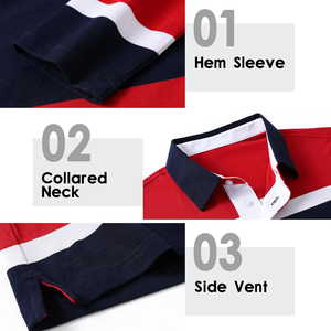 Maillot de rugby personnalisé avec texture douce et respirante, coutures durables, coupe ample confortable pour les joueurs actifs, entraînement sportif - Product Image 3