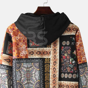 Oversized Men <b>Sublimation</b> <b>Hoodies</b> Long Sleeves High Quality Customized <b>Sublimation</b> <b>Hoodies</b> For Men - Product Image 6