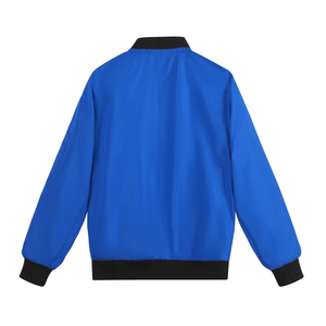 Blouson bombardier pour hommes coupe-vent à fermeture éclair complète vêtements d'extérieur décontractés coupe-vent chauds d'hiver manteaux doublés rembourrés vente en gros - Product Image 6