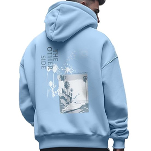 Sudadera con capucha de gran tamaño Tasa de venta completa Buen material Sudadera con capucha de gran tamaño Nuevo diseño 100% Algodón Hombres - Product Image 2