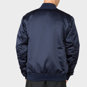 Blouson Bomber Urbain Léger et Doux au Toucher, Fermeture Éclair Intégrale, Couche Confortable pour un Style Décontracté, Voyage et Streetwear - Product Image 3