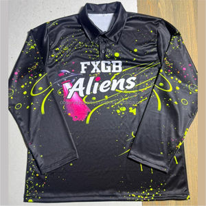 เสื้อโค้ชแขนยาวระบายอากาศได้ดี ไซส์พลัส |   ชุดทีมเพื่อประสิทธิภาพสูง พร้อมเทคโนโลยีแห้งเร็วและป้องกันแบคทีเรีย ด้วยการพิมพ์แบบซับลิเมชั่น - Product Image 1