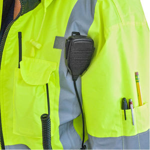 Chaqueta DE SEGURIDAD reflectante de alta visibilidad para hombre reflectante al por mayor, ropa de trabajo de seguridad para hombre, chaqueta de construcción reflectante con capucha - Product Image 5