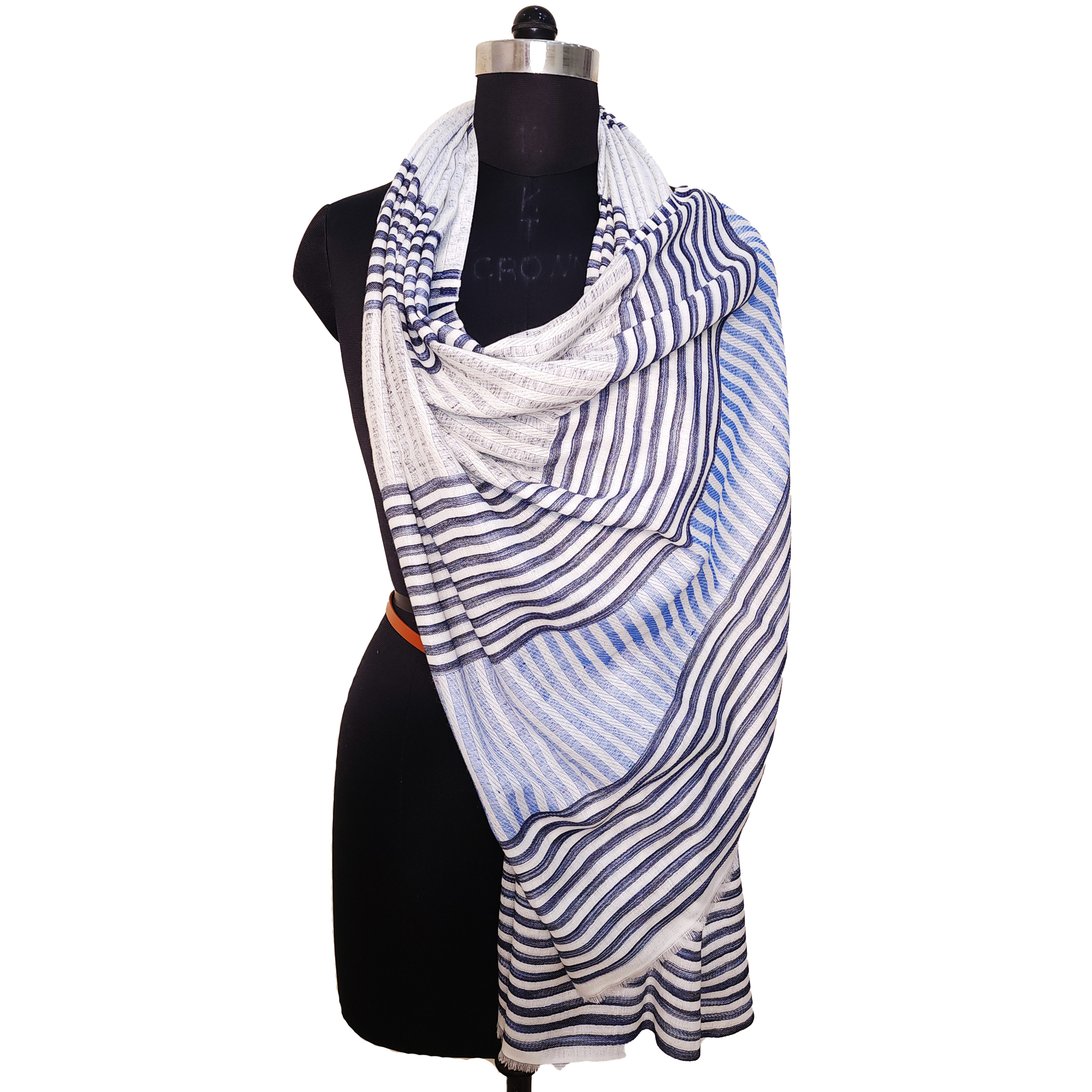 thumbnail image 2 of HeiDmai Long Lightweight Soft Scarf For Women And Men Large Shawl Wrap Cotton Blend Scarves Orange 2 of 14
