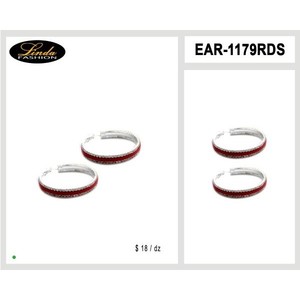 Orecchini Pendenti Linda Fashion con Zirconi Cubici, Placcati in Argento, Gioielli da Festa per Donne - Product Image 1