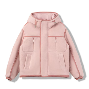 Chaqueta Acolchada de Invierno Unisex de Alta Calidad, con Capucha de Lona Recubierta, Personalizable, Informal, para Exteriores, Moda Urbana, Primavera - Product Image 3