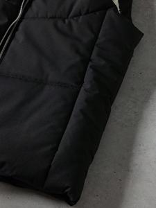 Professionnel fabrique hommes hiver vestes sans manches produits les plus vendus coupe-vent épais gilet bouffant pour homme Service OEM - Product Image 3