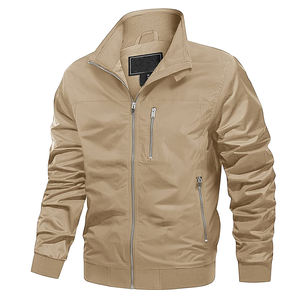 Chaqueta impermeable y cortavientos para hombre, estilo retro, con cintura y puños ajustados, transpirable, de manga larga, para la lluvia. - Product Image 3