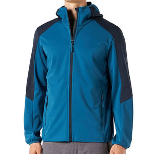 Logo personnalisé Vestes softshell de sport pour hommes Manteaux d'extérieur Veste de randonnée softshell imperméable Vêtements de sport d'extérieur - Product Image 1