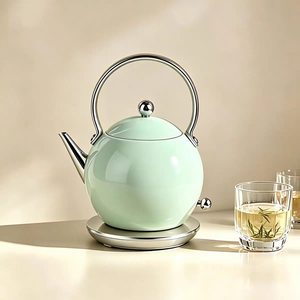 Bollitore Elettrico in Acciaio Inossidabile da 0,8L con Spegnimento Automatico e Protezione Contro l'Ebollizione a Secco per Cucina e Ufficio, Molto Carino - Product Image 6