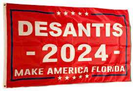 Campagne électorale personnalisée 3x5 USA 2024 Take America Back Ron Desantis drapeau de vote présidentiel américain avec impression recto verso d'écran - Product Image 3