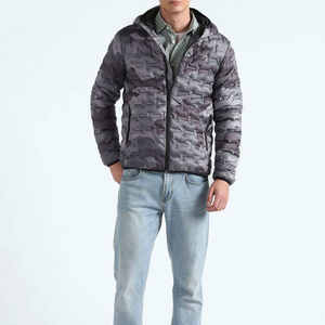 Chaqueta Impermeable Unisex de 500 g/m², Ropa de Invierno, Cuello Alto, Color Sólido, Diseño de Parches en la Parte Delantera, Logotipo Personalizado - Product Image 5