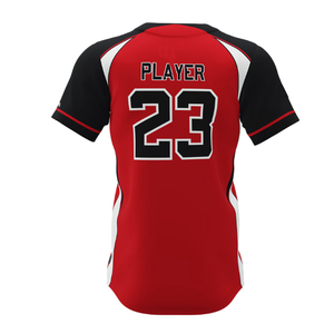 Vente en gros Maillot de baseball à manches courtes à 2 boutons personnalisé Maillot d'équipe Maillots de football France 2025 - Product Image 5