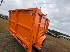 รถพ่วงบรรทุก WORKHORSE 7x12 TA แบบมีที่ยกเทท้าย มือสอง สำหรับใช้งานในฟาร์ม พร้อมมอเตอร์เกียร์เพลา ยาง และส่วนประกอบหลัก - Product Image 2